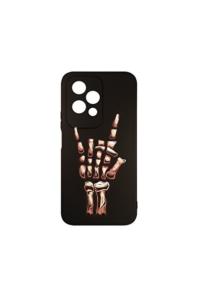 bestcase ¬Æ Husa Premium Silicon, Compatibila Cu Honor 200 Lite, Skeleton Han...