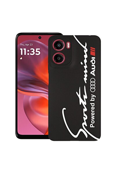 bestcase ¬Æ Husa pentru Motorola Moto E15 / Moto G05, Powered By Audi, Slim S...