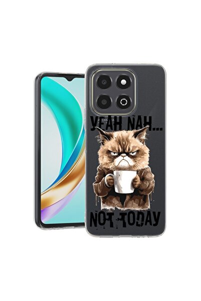 bestcase ¬Æ Husa Clear Slim Silicon Compatibila cu Honor X6c, Not Today, 3119...