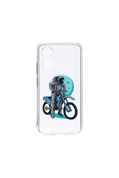 bestcase Husa BestCase¬Æ Clear Silicon 2MM, Compatibila Cu OPPO A17, Astronau...
