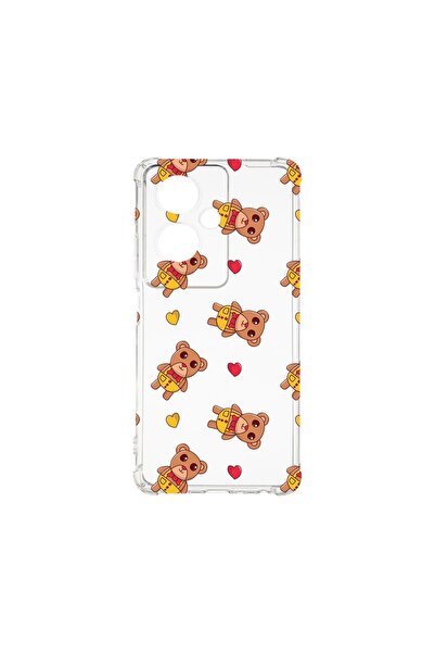 bestcase ¬Æ Husa Anti Shock 1.5MM, Compatibila Cu OPPO Reno 11F, Teddy Bear L...