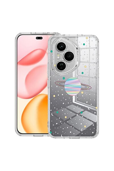 bestcase ¬Æ Husa Clear Silicon pentru Honor 400 Pro, Universe, 2036424 T 468