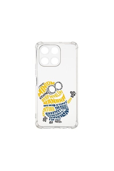 bestcase ¬Æ Husa pentru Honor 200 Smart, Anti Shock 1.5MM, Calligraphy Minion...