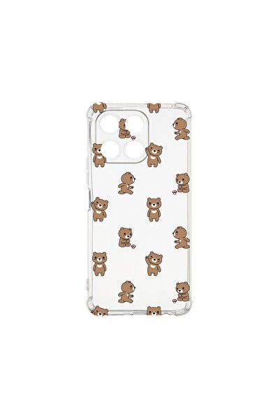 bestcase Husa BestCase¬Æ Anti Shock 1.5MM, Compatibila Cu Honor X6a, Teddy Be...