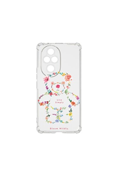 bestcase Husa Anti Shock 1.5MM, compatibilă cu Honor 200 Pro, Teddy Bear Live...