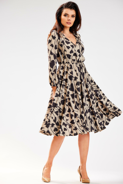 Awama Dress, awama, Polyester/ Elastane, black, XL