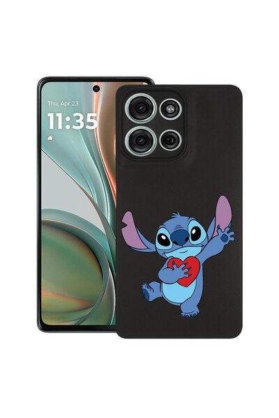 bestcase Θήκη για Motorola Moto G 5G (2025) με σχέδιο Love Stitch, TPU Ματ Εξ...