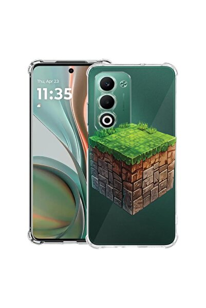 bestcase Αντικραδασμική Θήκη για OPPO A5 5G με Σχέδιο Minecraft World, 205205...