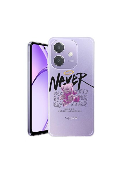 bestcase Калъф за OPPO A40 / A40M, BestCase™ Прозрачен силиконов 2ММ, Мече - ...