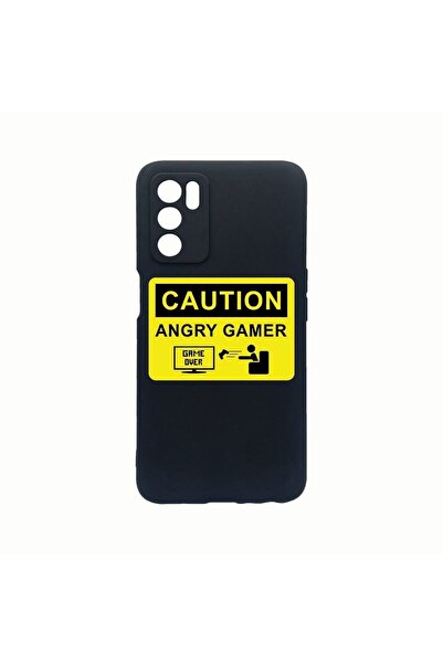 bestcase Husa Silicon, Compatibila Cu Oppo A16s, Angry Gamer, Rezistenta la u...