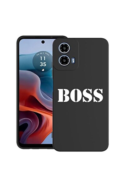 bestcase ¬Æ Husa pentru Motorola Moto G45 cu Design Boss, TPU Mat Ultra Slim,...