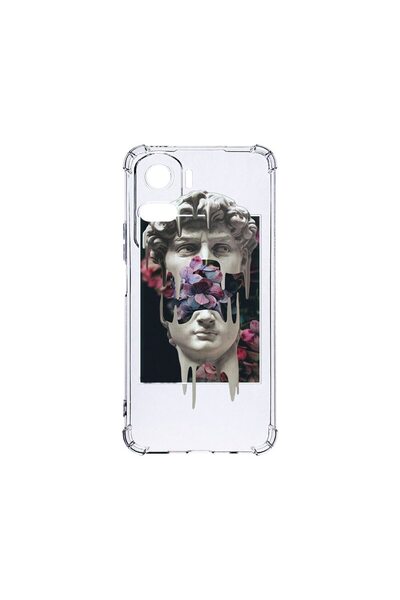 bestcase Αντικραδασμική Θήκη 1.5MM, Συμβατή με Honor 90 Lite, Άγαλμα Δαβίδ, Α...