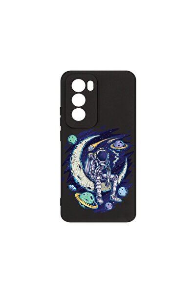 bestcase ¬Æ Husa Premium Silicon, Compatibila Cu OPPO Reno12 Pro, Astronaut O...