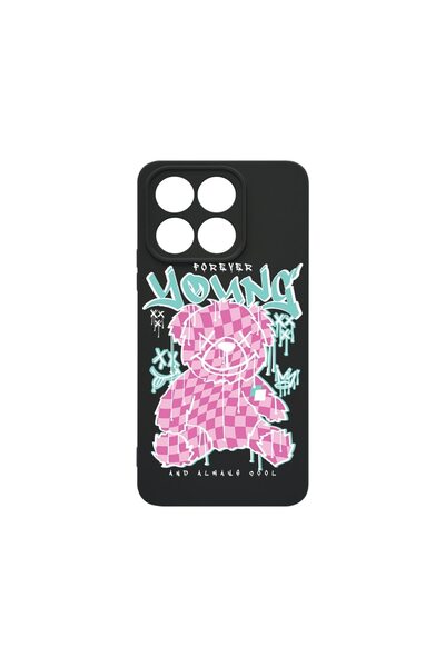 bestcase Θήκη Σιλικόνης Λεπτή Premium 1.2MM, Συμβατή με Honor X8a, Αρκουδάκι ...