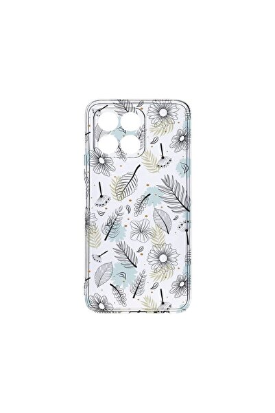 bestcase Husa BestCase¬Æ Clear Silicon, Compatibila Cu Honor X6, Flowers, Ant...