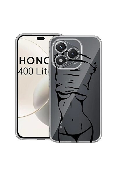 bestcase Husa pentru Honor 400 Lite 5G, BestCase¬Æ Clear Silicon 2MM, Woman B...