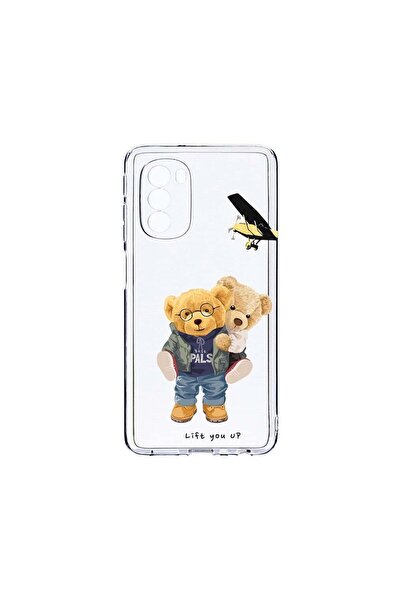 bestcase Прозрачен силиконов калъф 2ММ, Съвместим с Motorola Moto G51 5G, Меч...