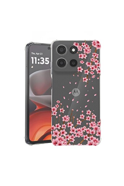 bestcase ¬Æ Husa Anti Shock Compatibila cu Motorola Moto G86 Power, Floral - ...