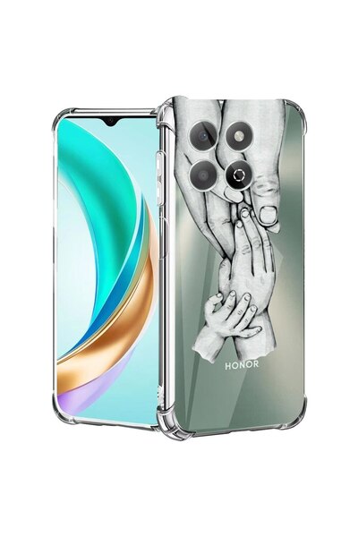 bestcase ¬Æ Husa compatibila Honor X8C, Anti Shock 1.5MM, Family, Protectie c...