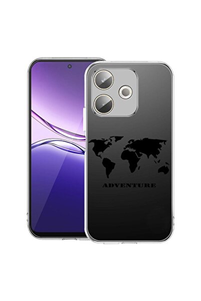 bestcase ¬Æ Husa Clear Silicon pentru OPPO A5 Pro 5G, David Statue, 2042415 T...