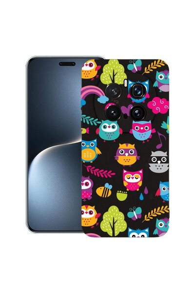bestcase ¬Æ Husa pentru Honor Magic7 Pro, Premium Slim Silicon 1.2MM, Owl, Mi...