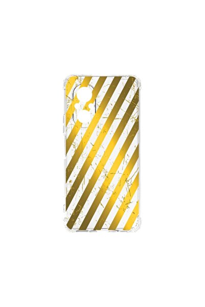 bestcase Αντικραδασμική Θήκη 1.5mm, Συμβατή με Huawei Nova 9 SE, Χρυσές Ρίγες...