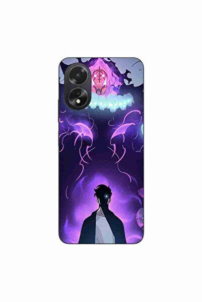 OEM Husa compatibila cu Oppo A38 4G Silicon Gel Tpu Model Solo Leveling Demon