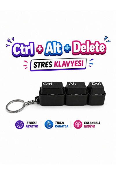 EAE DESİGN STUDİO Tastatură - Antistres -BLUE SWITCH- Breloc cu tastatură cu ...