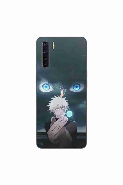 OEM Husa compatibila cu Oppo A91 Silicon Gel Tpu Model Jujutsu Kaisen Six Eyes