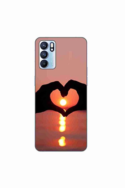 OEM Husa compatibila cu Oppo Reno6 5G Silicon Gel Tpu Model Glow of Love