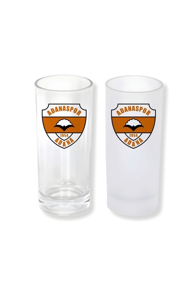 Ghostbastır Adanaspor Ice-Cold / Non-Ice-Cold Option Rakı Glass – 1 Stylish P...