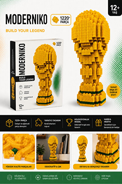 moderniko World Cup 3D puzzle Dünya Kupası Partisi