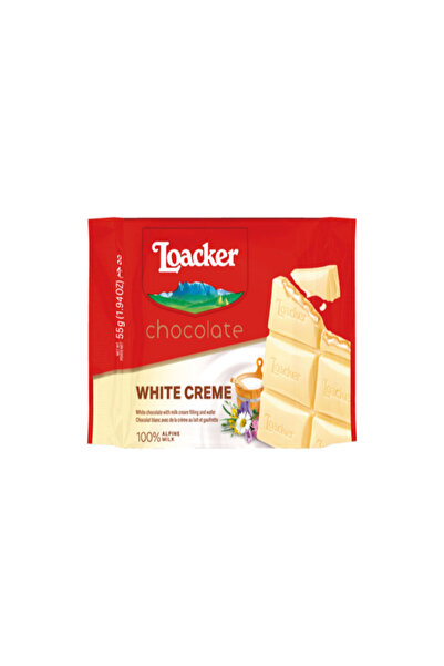 Loacker CHOCOLATE BAR WHITE 12X55G