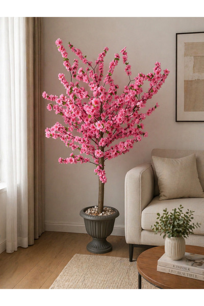 Mila botanica Yapay Pembe Sakura Ağacı 180 cm