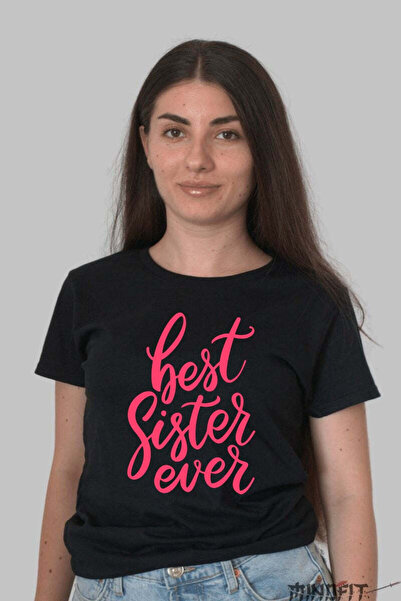 GILDAN Tricou Best Sister Ever Cadoul Perfect Pentru Sora Ta