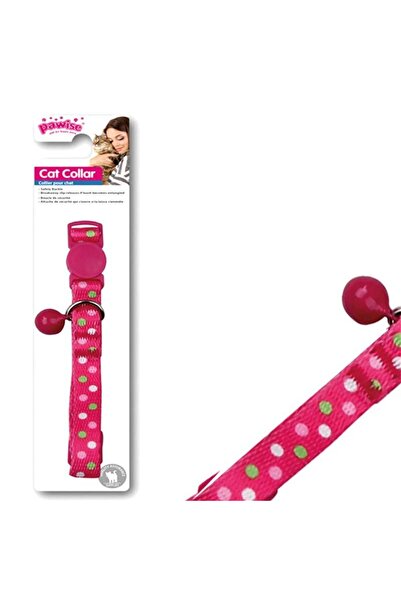 Pawise Cat Collar Polka Dots Pink