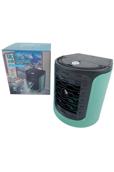 TodayShop Mini aparat de aer condiționat portabil cu mâner, lumini LED și înc...