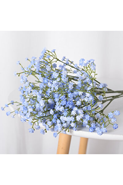 Choice6 Light Blue 52cm Artificial Sky Stars Flowers Bouquet Blue And White P...