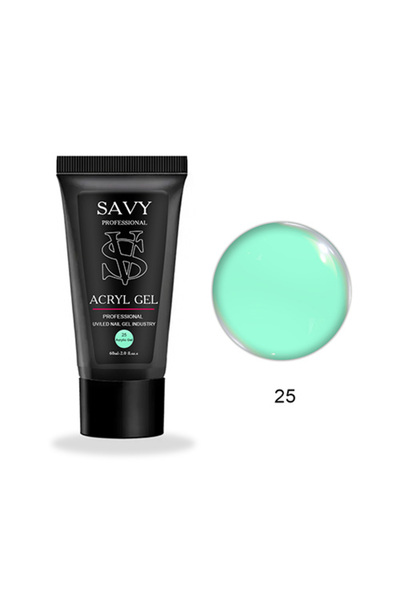 OEM Gel acrilic pentru unghii, 60 ml, SavyProfessional Nr.25