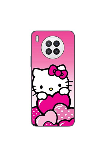 OEM Husa compatibila cu Huawei Nova 8i Silicon Gel Tpu Model Hello Kitty Pink...