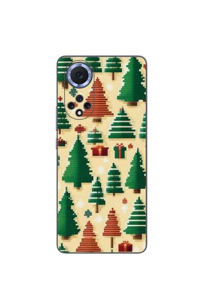 OEM Husa compatibila cu Huawei Nova 9 Silicon Gel Tpu Model Pixel Art Christm...
