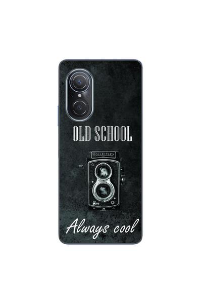 OEM Husa compatibila cu Huawei Nova 9 SE Silicon Gel Tpu Model Retro Camera