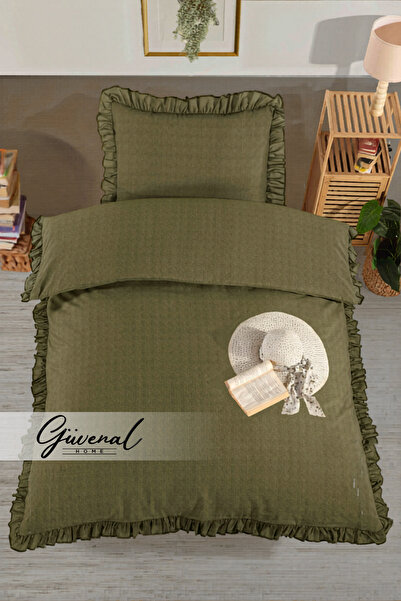 Güvenal Bellia |   Ruffled Single Duvet Cover Set |   Pillowcase |   Duvet Co...