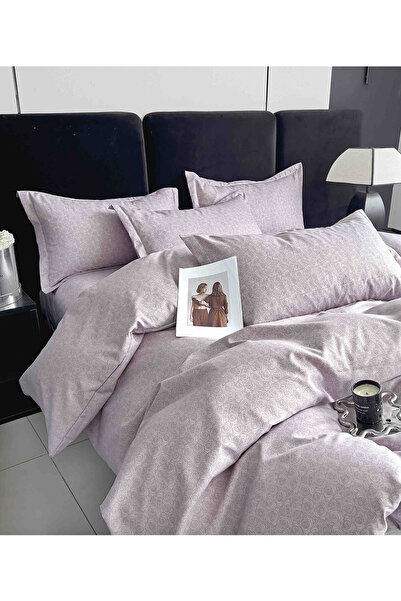 La Roma Scent Your Story Lenjerie de pat dublu, 6 piese, bumbac finet, model ...
