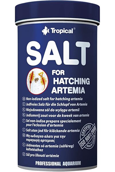 Yıldızan Bgm Shop Salt for Hatching Artemia Iyotsuz Artemia Hatching Salt 250...