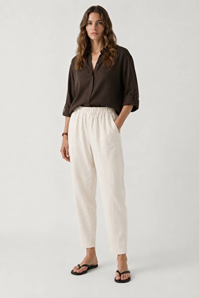 Antioch Pantaloni moi cu talie elastică