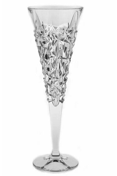 Cristal Bohemia Set of 6 Glacier Champagne Glasses, Bohemia Crystal, 20