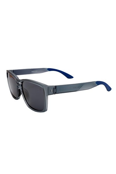 CARTER & CLAIRE Gray Blue Unisex Sunglasses