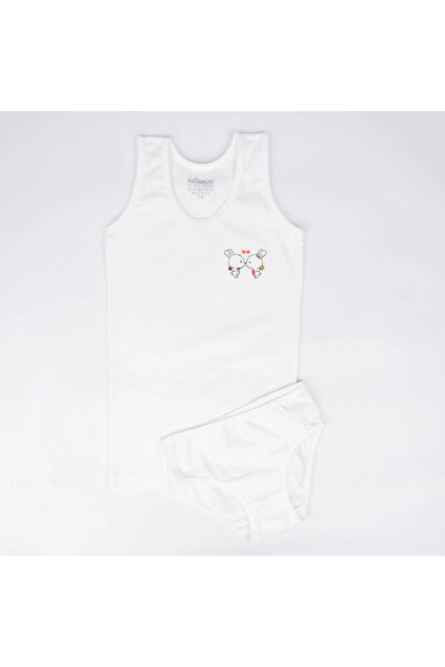 Katamino Pearly Wide Strap Slip-Athlete Set - Ecru