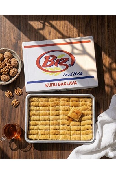 Nevzat Cevizli Kuru Burma 650 gr Tepsi Hediye